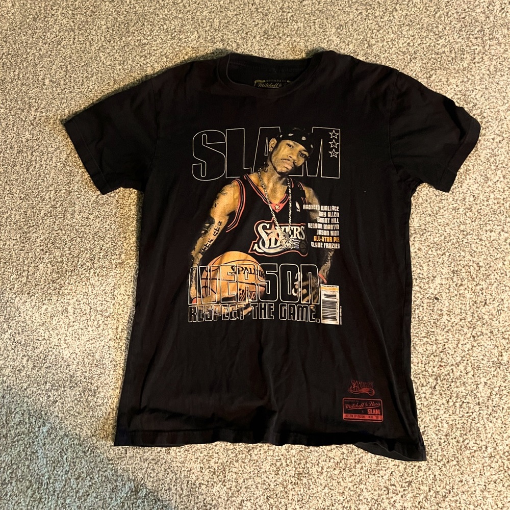 Vintage Style Allen Iverson 90s Basketball Tee